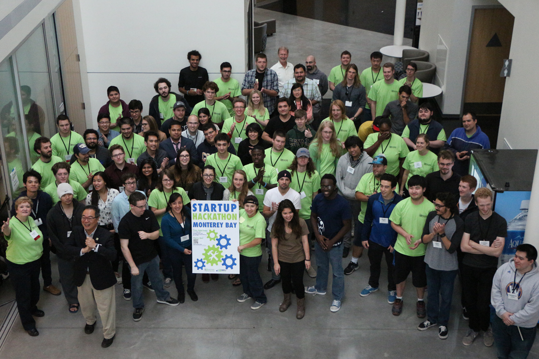 CSUMB Hackathon participants 2016