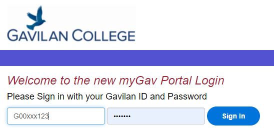 myGavLogin