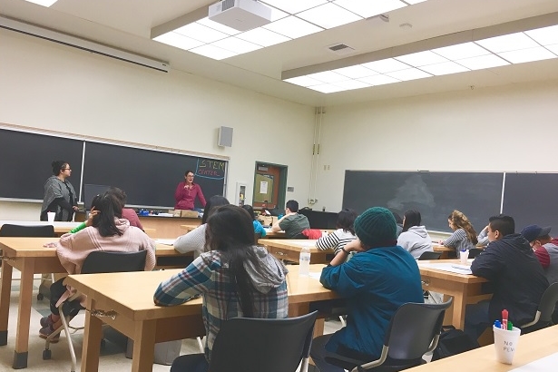 Image of students in workshop