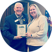 Interim Athletics Director Receives State Recognition