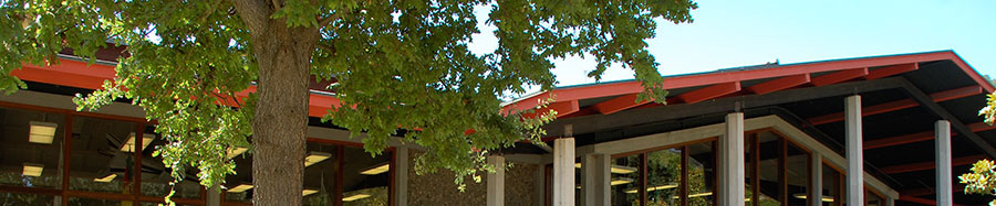 Student Center roof line